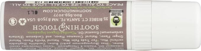 Soothing Touch Lip Balm Vegan Vanilla Chai, Pack of 3-Velvo Beauty