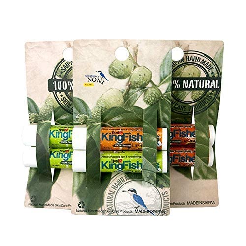 Lip Balm Mint,100% Natural Moisturizing Lip Balm, Ultra Hydrating Lip Care, Original Noni Oil & Virgin Coconut Oil, Fresh Mint Flavor Lip Care (Pack of 2)-Velvo Beauty