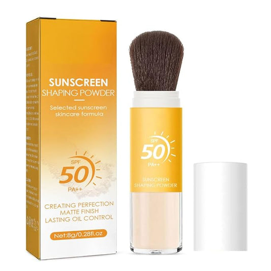 Mineral Sunscreen Setting Powder, Face Powder, Translucent Oil Control Natural Matte Finish, Lightweight Long Lasting Smooth Breathable for All Skin-Velvo Beauty