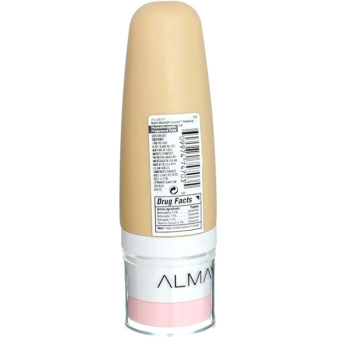 Almay Best Blend Forever Foundation, Buff, 1 fl. oz., SPF 40 Broad Spectrum-Velvo Beauty