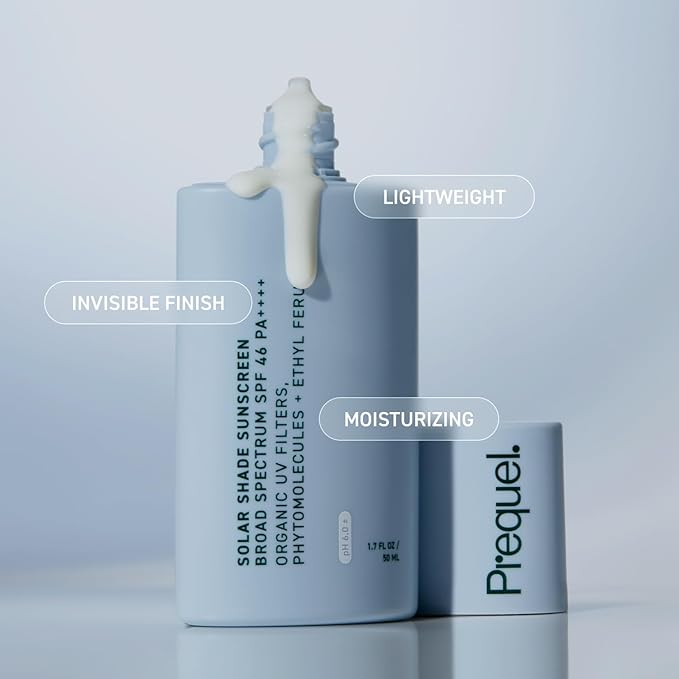 Skin Solar Shade - Moisturizing Face Sunscreen SPF 46 PA++++ Broad Spectrum UV Protection. Hydrating Sunblock for Dry Skin. Lightweight Travel Size Sun Protection, 1.7oz-Velvo Beauty