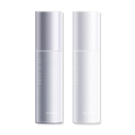 2PCS Makeup Setting Spray for Face,Waterproof Setting Spray for Makeup,Long Lasting Oil Control Finishing Holding Face Mist,Refreshing Hydrating Glossy and Matte Fixing Facial Mist Make Up Set A4-Velvo Beauty