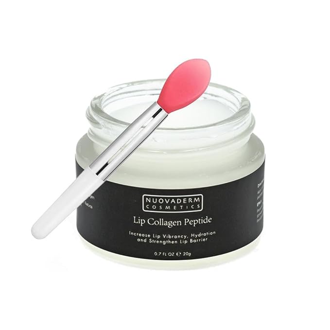SLT Hydrating Lip Mask - Vegan Lip Collagen Sleeping Mask Soft and Supple Lips - Moisturizing Lip Balm with Peptide Complex for Lip Wrinkles Repair, Overnight Lip Treatment for Cracked Lips-Velvo Beauty