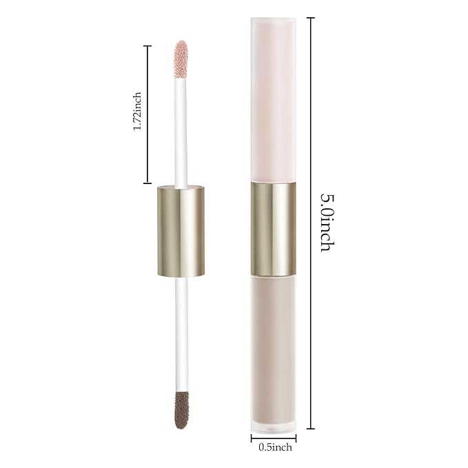 Boobeen Liquid Highlighter Contour Makeup, Face Highlighter Bronzer Stick, Silky Smooth Cream Face Illuminator Makeup Pen for Face & Body, Create a Natural Matte Finish, Lightweight, Long Lasting-Velvo Beauty