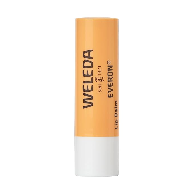 Weleda Everon Lip Balm, Soin Des Levres - 0.17 Oz, White (Pack of 2)-Velvo Beauty