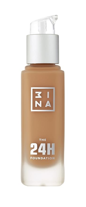 3INA The 24H Foundation 648-24H Long-Wearing Formula - Medium To High Buildable Coverage - Smooth Matte Finish - Expanded Shade Selection - Waterproof, Cruelty Free, Vegan Makeup - 1.01 Oz-Velvo Beauty