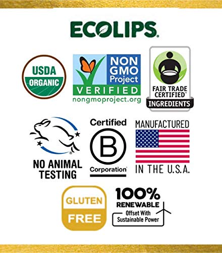 Eco Lips LipScrub Sugar Scrub Sticks - Brown Sugar & Vanilla Bean - 100% Natural Lip Care Treatment with Organic Sugar and Coconut Oil - Gently Exfoliate & Polish Dry, Flaky Lips, 100% Edible-Velvo Beauty