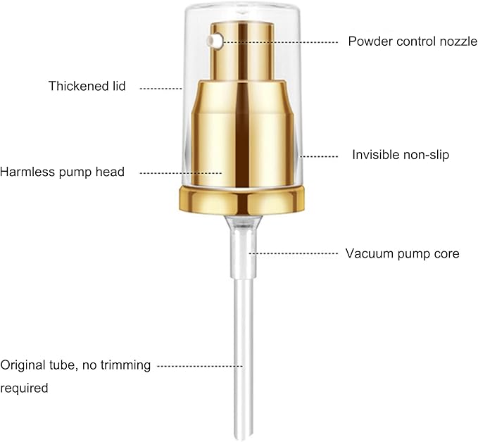 2Pack DW Foundation Pump for Estee Lauder Double Wear Pump 30ML Vacuum Pump Head Press Dedicated-Velvo Beauty