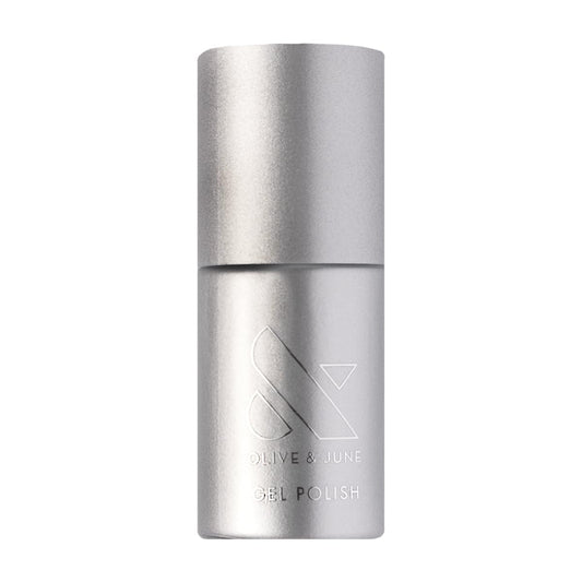 Olive & June Gel Polish | UV LED Nail Lamp Needed | Long Lasting Formula | Up to 21 Days of Wear | Damage-Free Removal | Salon-Quality Manicure at Home| Cosmic Silver | Silver Metallic-Velvo Beauty