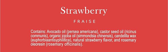 Vegan Lip Balm by PURE + SIMPLE Strawberry Set-Velvo Beauty