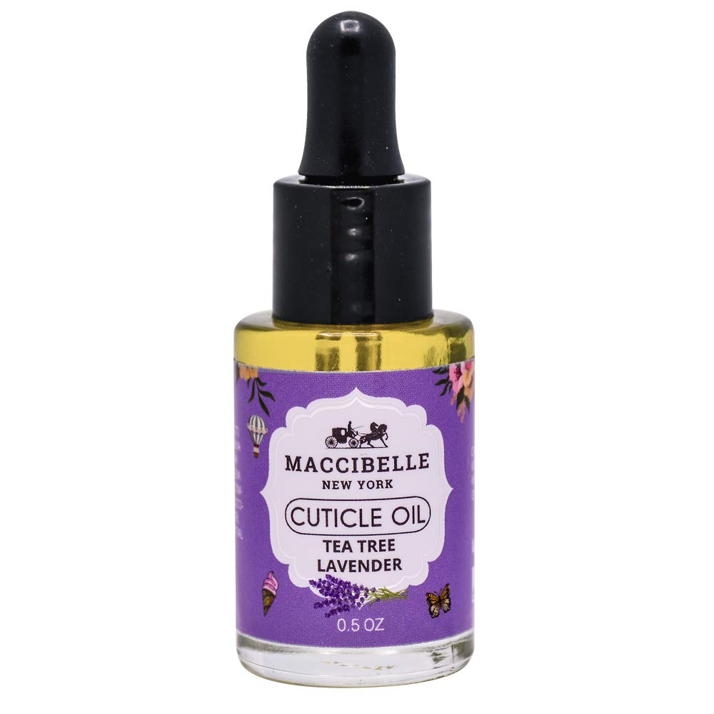 Maccibelle Cuticle Oil 0.5 oz - Heals Dry Cracked Cuticles (Lavender, 0.5 Fl Oz (Pack of 1))-Velvo Beauty