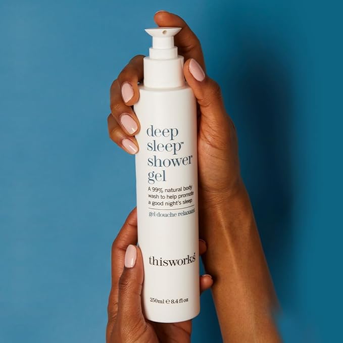 THISWORKS deep sleep shower gel: Calms the Mind and Protects the Skin, 8.4 fl oz (250ml)-Velvo Beauty