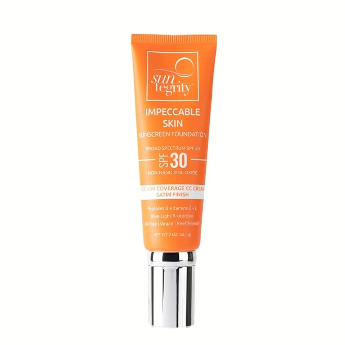 Suntegrity Impeccable Skin - Tinted Sunscreen, Broad Spectrum SPF 30 (Sand) - 2 oz-Velvo Beauty