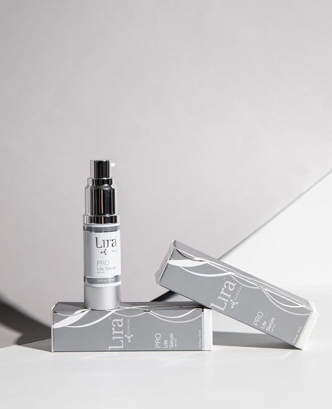 Lira Clinical PRO Lite Serum – Discoloration Correcting Face Serum for Women – Dark Spot Remover with Vitamin C & Hyaluronic Acid – Pore Tightening & Hydrating Skincare – Professional Facial Care-Velvo Beauty