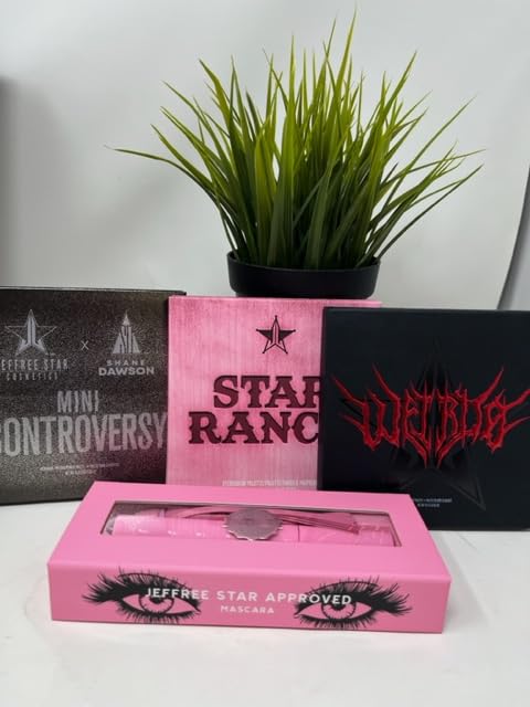Jeffree Star Cosmetics Birthday Gift Box for Any Holiday Make Up Bundle Set - 4 pcs Bundle-Velvo Beauty