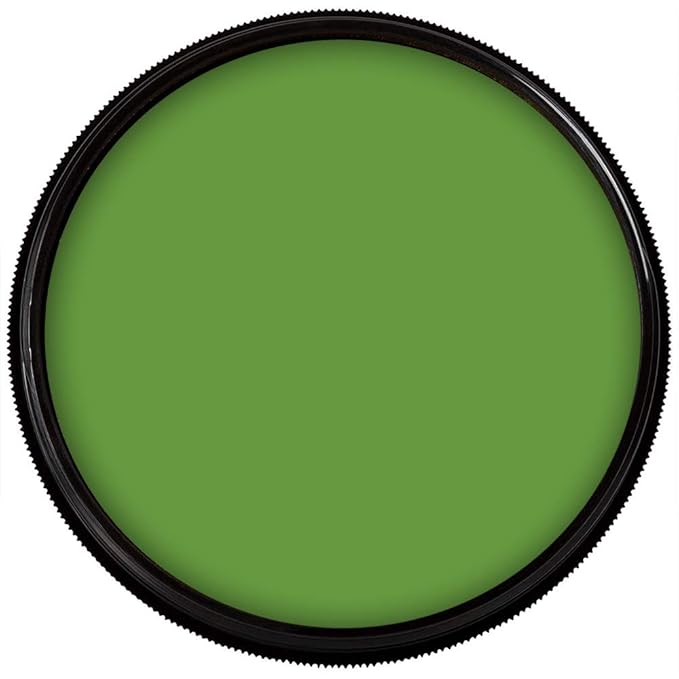 Mehron Makeup Foundation Greasepaint | Stage, Face Paint, Body Paint, Halloween Makeup 1.25 oz (38 g) (GREEN)-Velvo Beauty