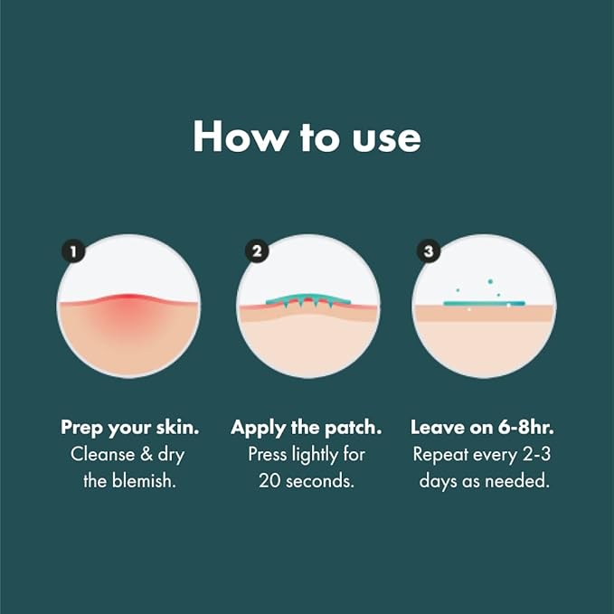 Mighty Patch Micropoint Large Hydrocolloid Pimple Patches for Face Blemishes from Hero Cosmetics, Acne Stickers for Early Stage Zits & Hidden Pimples, 395 Proprietary Micropoints, 8 Count-Velvo Beauty