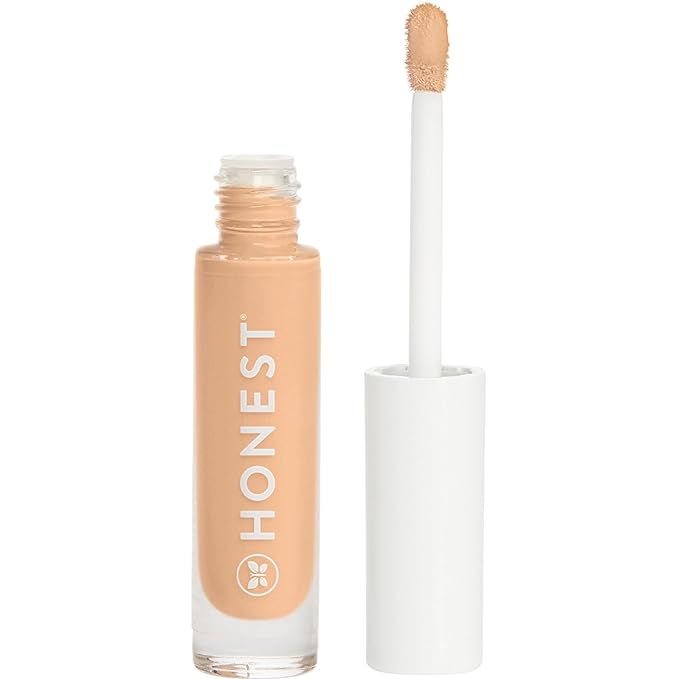 Honest Beauty Fresh Flex Concealer with Niacinamide + Vitamin E + Hyaluronic Acid | Vegan + Cruelty free | Beige, 0.17 fl oz-Velvo Beauty