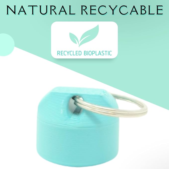 Keychain Holder EOS Lip Balm Stick (Keychain Only) - Travel Size Lip Balm Chapstick - Healing Stick - Made in USA-Velvo Beauty