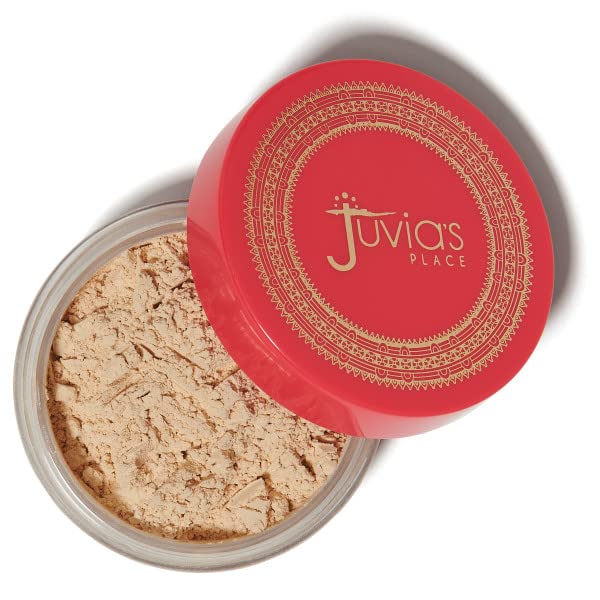 Juvia's Place I Am Magic Loose Setting Powder White Sand - Flawless Finishing Powder, Compact Face Powder, Shine-Control Powder Makeup, Powder Foundation, Setting Powder Makeup, Loose Powder Makeup-Velvo Beauty