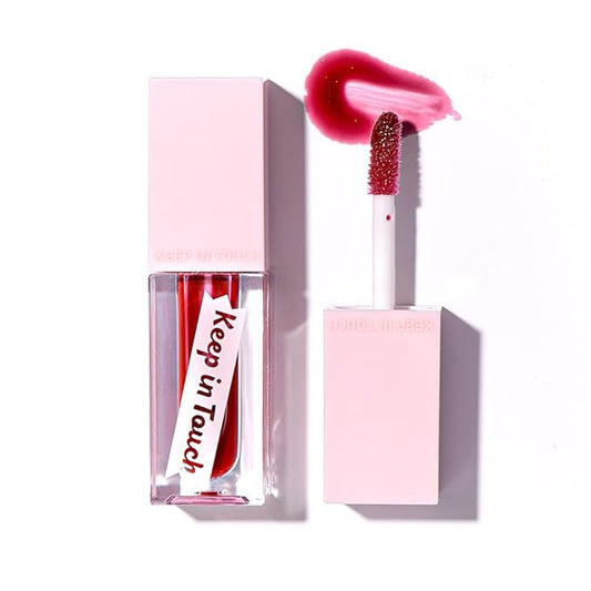 Jelly Plumper Tint (P03 Bloody Wine) | Non-Sticky, Long-Lasting Lip Gloss | Vegan and Cruelty-Free Korean Lip Tint-Velvo Beauty