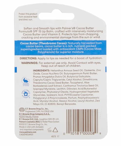 Palmer's Cocoa Butter Formula Lip Balm 0.15 oz-Velvo Beauty