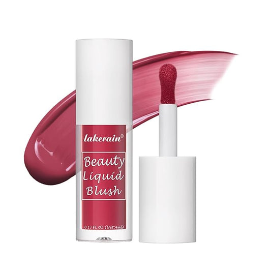 Liquid Blush for Cheeks Makeup Face Blush, Weightless Cream Formula, Smudge Proof Long-Wearing Pigmented Blush, Natural Look Makeup Face Blushes, Shimmer Finish, Dainty - 01# Creamy berry-Velvo Beauty