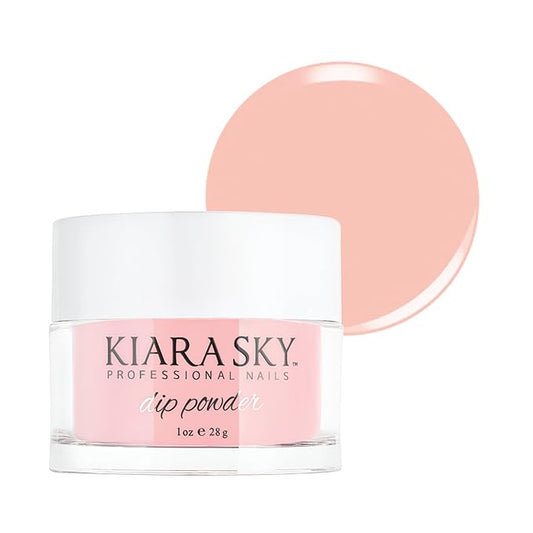 Kiara Sky Long Lasting Nail Dip Powder Pink Tones 1 oz, Tickled Pink-Velvo Beauty