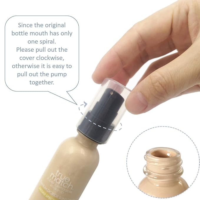 2pcs Replacement Press Pump for L'Oreal Paris True Match Super-Blendable-Velvo Beauty