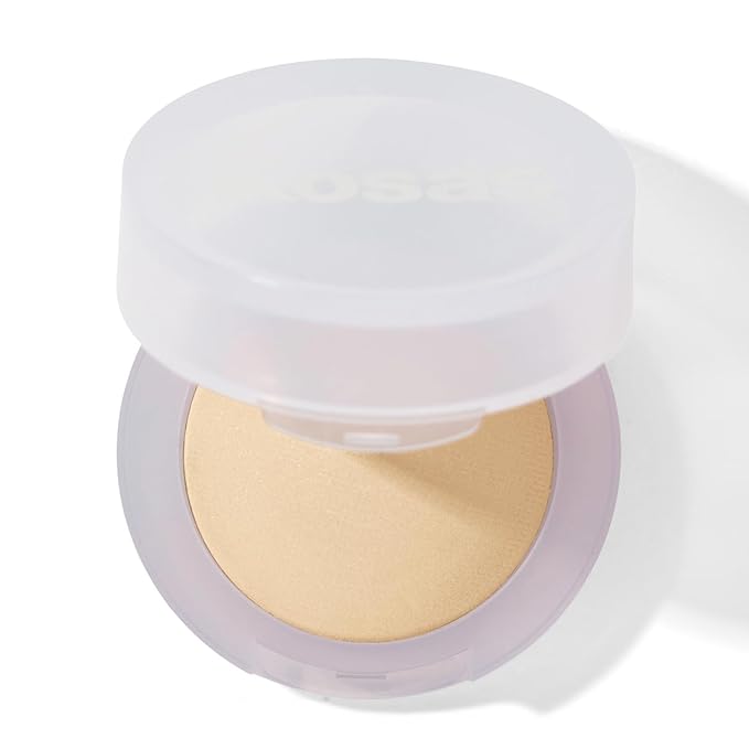 Kosas Mini Cloud Set Face Setting Powder - Smoothing Shine Control, Soft, Sheer Setting Translucent Makeup Finish, Portable & Long-Lasting (Breezy)-Velvo Beauty