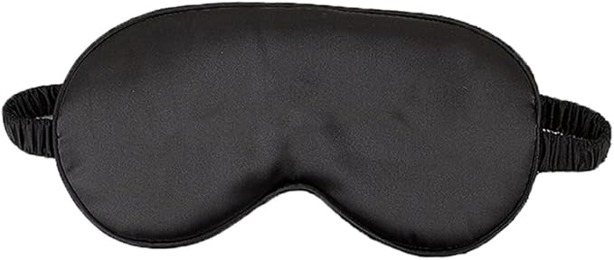 Personalized Eye Masks for Sleeping Add Photo Text Logo Name for Wedding Favor Satin Bachelorette Bridesmaid Gift Solid Black-Velvo Beauty