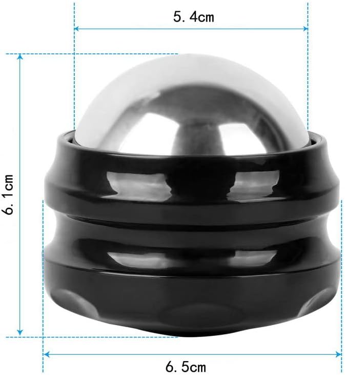 2-Pack Cryosphere Cold Massage Roller Ball,Manual Massage Ball for Heat and Ice Therapy,Self Massage Tool for Reliefs Muscle Pain,Decrease Inflammation,Reduces Stress¡­-Velvo Beauty