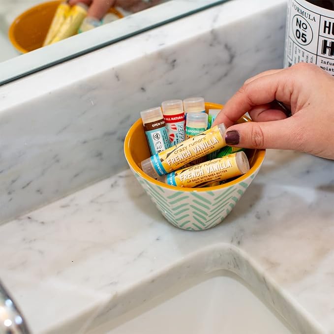 Crazy Rumors French Vanilla Lip Balm. 100% Natural, Vegan, Plant-Based, Made in USA (1-Pack)-Velvo Beauty