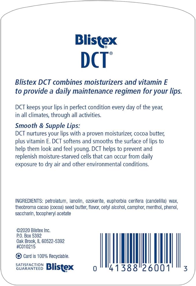 Blistex DCT, .25-Ounce Pots (Pack of 3)-Velvo Beauty