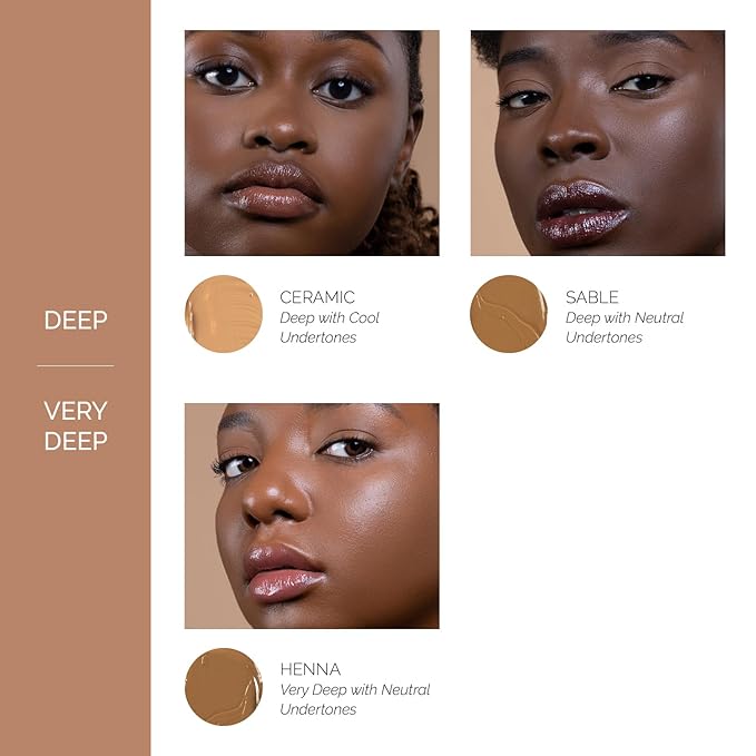 OFIR Perfected Weightless Concealer | Porous Coverage Blends for Smooth Finish | Covers Dark Circles Vegan Concealer | Botanical Formula Soothes Redness & Dullness |Ceramic - Deep Cool 0.27 OZ-Velvo Beauty