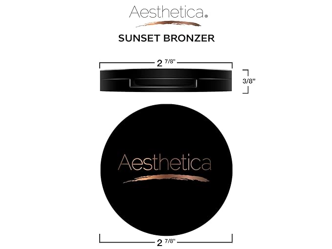 Aesthetica Sunset- Matte Bronzing Powder Makeup Contouring Powder - Vegan & Cruelty Free-Velvo Beauty