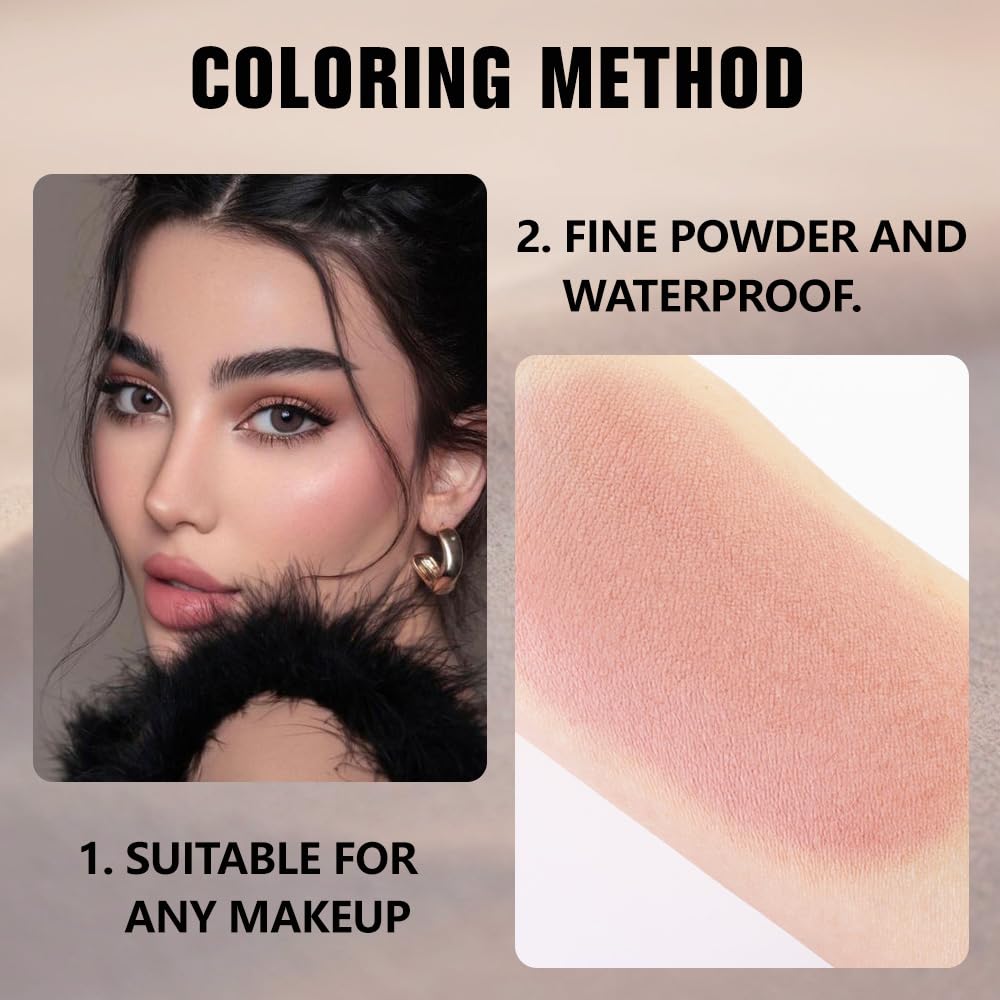 Matte Singe Eye Shadow Palette Makeup, Matte Nude Pink Monochrome Eyeshadow For Old Women, Mini Singe Pressed Pigmented Waterproof Sombras Para Ojos, Vegan, Talc, Paraben & Cruelty Free, 19-Velvo Beauty