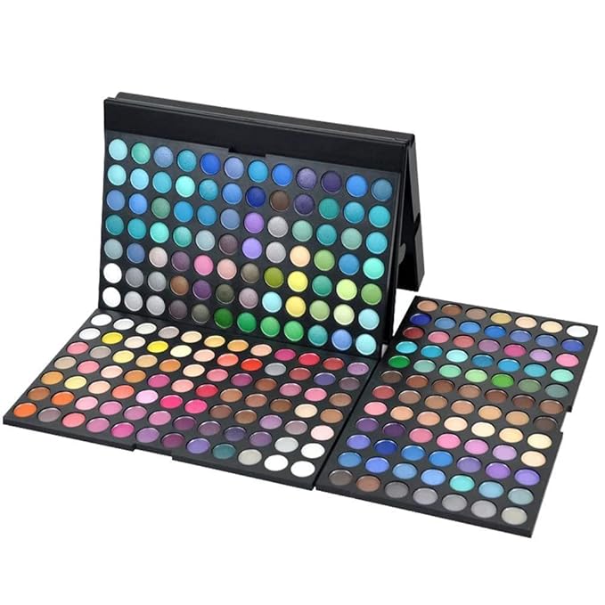 VERONNI 252 Colors Eyeshadow Palette Makeup set 3 Layers High Pigmented Matte Shimmer Eyeshadow Pallet Professional Full Eye Makeup Kit EyeShadow Box Ultimate Cosmetics Set-Velvo Beauty