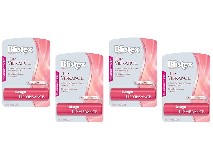 Blistex Lip Vibrance Lip Protectant (Pack of 4)-Velvo Beauty