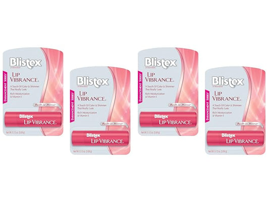Blistex Lip Vibrance Lip Protectant (Pack of 4)-Velvo Beauty