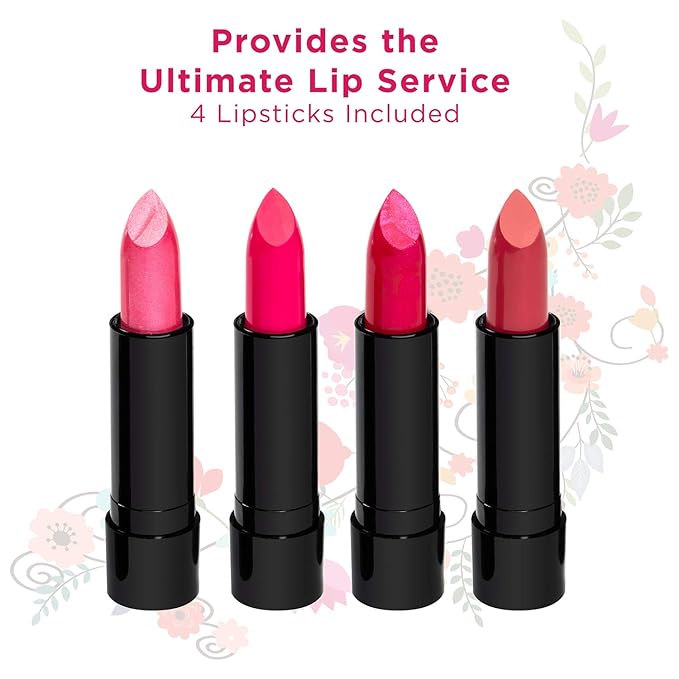 Makeup Kit Gift Set – 79 Piece - 32 Eye Shadows, 2 Blushes, 2 Lip Glosses, 2 Lipsticks, 2 Eye Liner Pencils, 1 Lip Liner Pencil, 1 Mascara - Case with Carrying Handle-Velvo Beauty