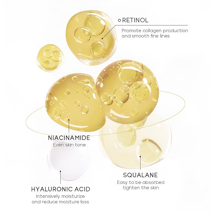 Retinol Cream for Face, Anti Aging Face Moisturizer with Hyaluronic Acid, Rapid Wrinkle Repair, Day & Night Cream Serum for Women, Reduce Fine Lines, Wrinkles & Dark Spots 1.06oz, 2Pack-Velvo Beauty