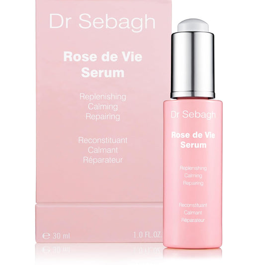 Rose de Vie Serum - 1 fl oz | Nourishing Facial Formula for Dry or Sensitive Skin | Support Skin Vitality-Velvo Beauty