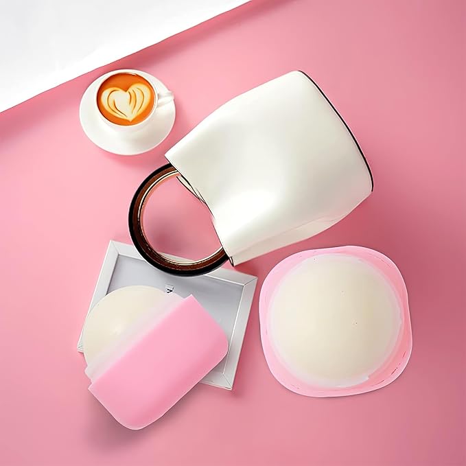 0.25 oz（7g） Empty Lip Balm Square Containers Tubes Lipstick 12 Pieces for Make Natural Lip Balm Lip Care - DIY & BPA FREE (Pink)-Velvo Beauty