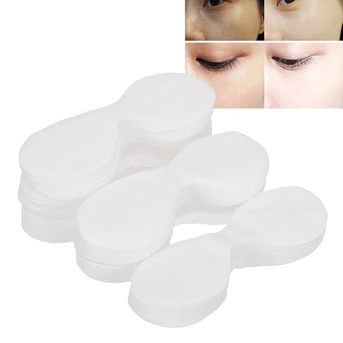 600pcs Eye Mask Paper,Disposable Cotton Ultra-thin Eye Mask Paper DIY Beauty Salon Eye Mask Sheet,Eye Masks Toner Lotion Paper-Velvo Beauty
