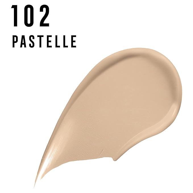 Lasting Performance Long Lasting Foundation - 102 Pastelle by Max Factor for Women - 35 ml Foundation-Velvo Beauty