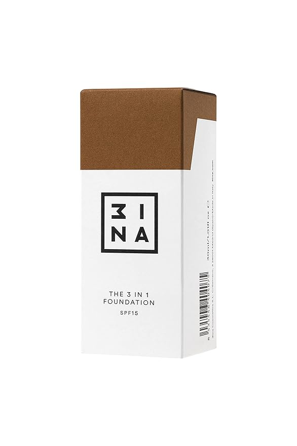 3INA The 3-In-1 Foundation 219 - Vegan Formula - Combination Of Primer, Concealer And Foundation - Medium Coverage - Natural Finish - Perfect For Covering Lines And Blemishes - Long Lasting - 1.01 Oz-Velvo Beauty