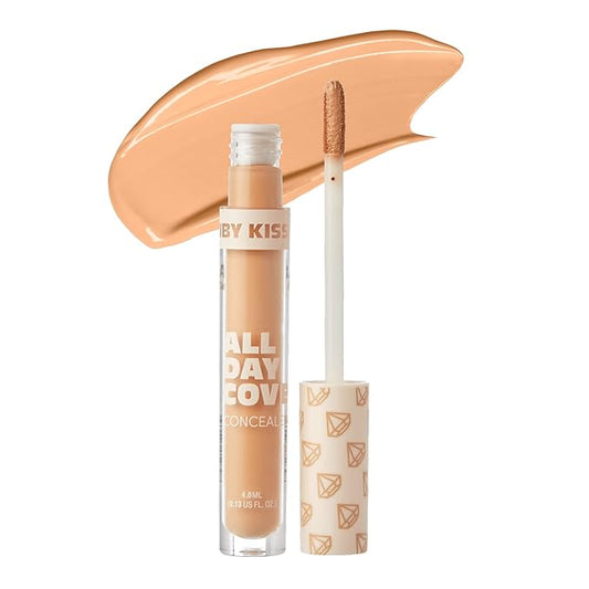 Ruby Kisses All Day Concealer Lightweight Full Coverage Multi-Use Concealer 0.13 Fl Oz (Golden)-Velvo Beauty