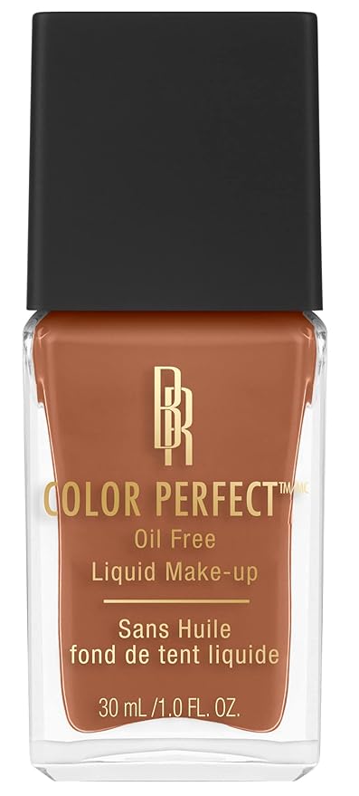 Black Radiance Color Perfect Liquid Full Coverage Foundation Makeup, Nutmeg, 1 Ounce-Velvo Beauty