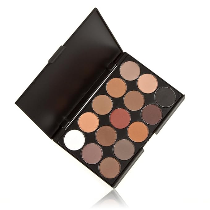 Pro 15 Colors Eyeshadow Makeup Palette Cosemetic Contouring Kit - Ideal for Professional and Daily Use-Velvo Beauty